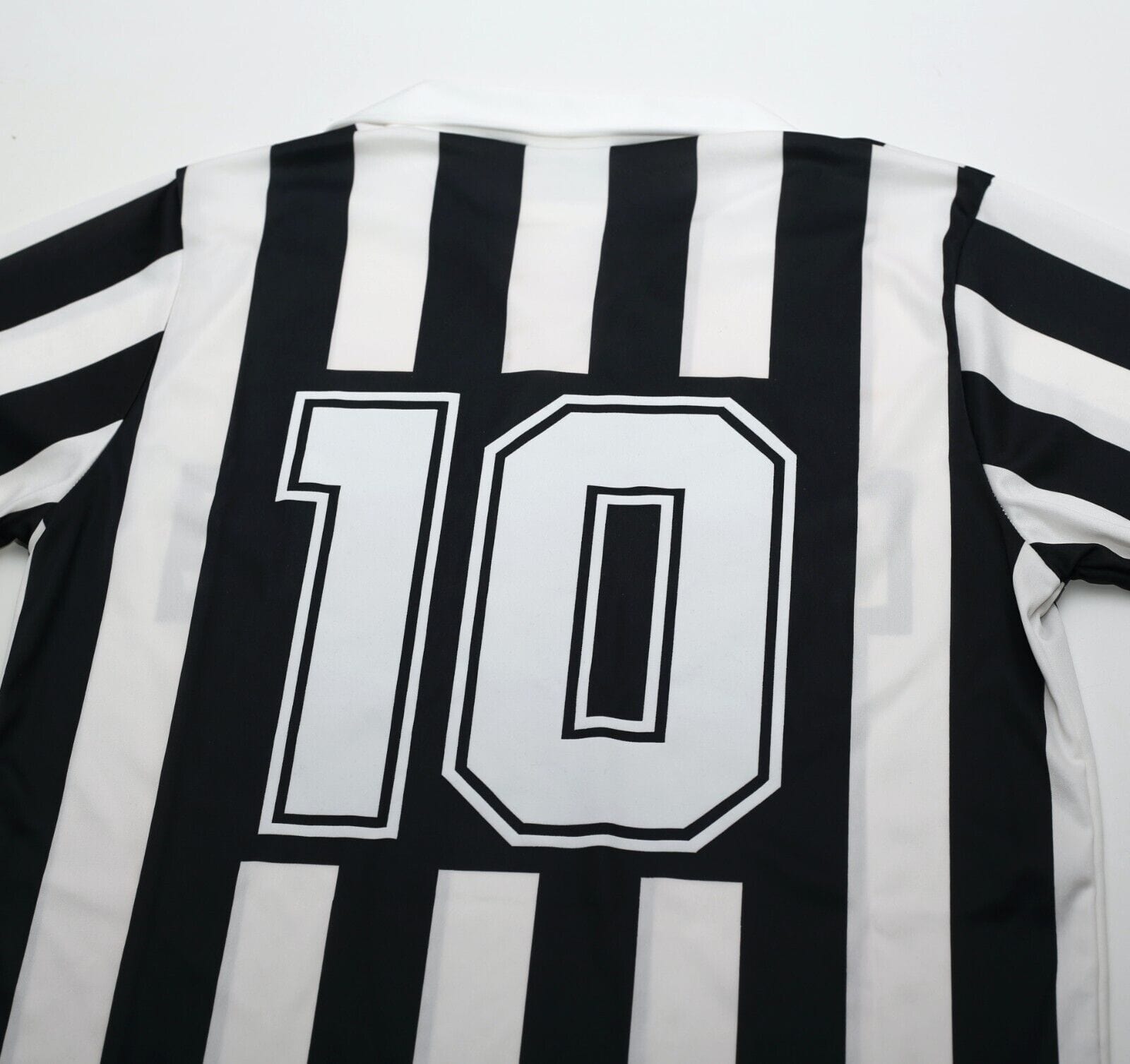 1990/91 BAGGIO #10 Juventus Vintage Kappa Long Sleeve Home Football Shirt (M)