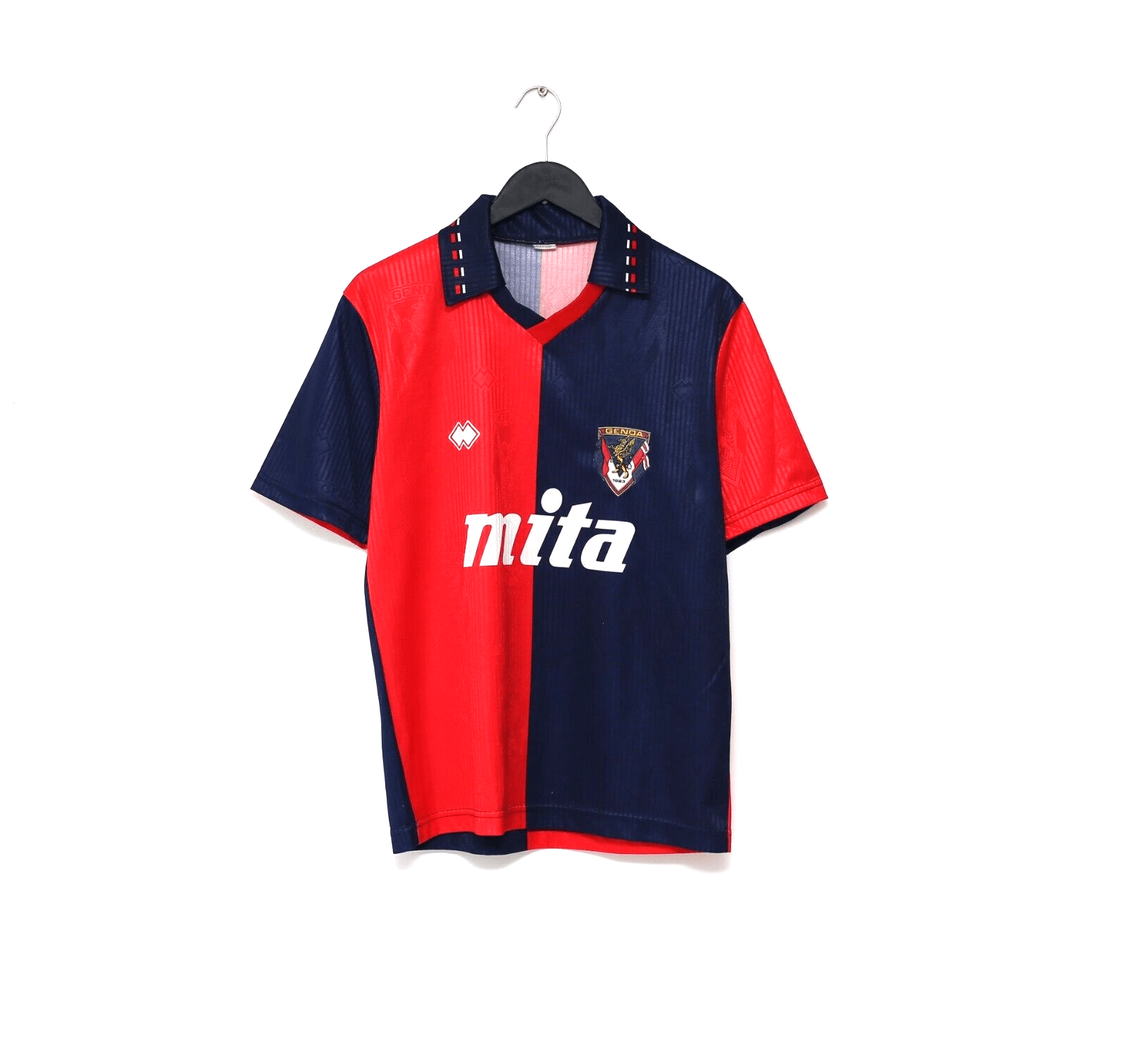 1990/91 GENOA Vintage Errea Home Football Shirt (M)