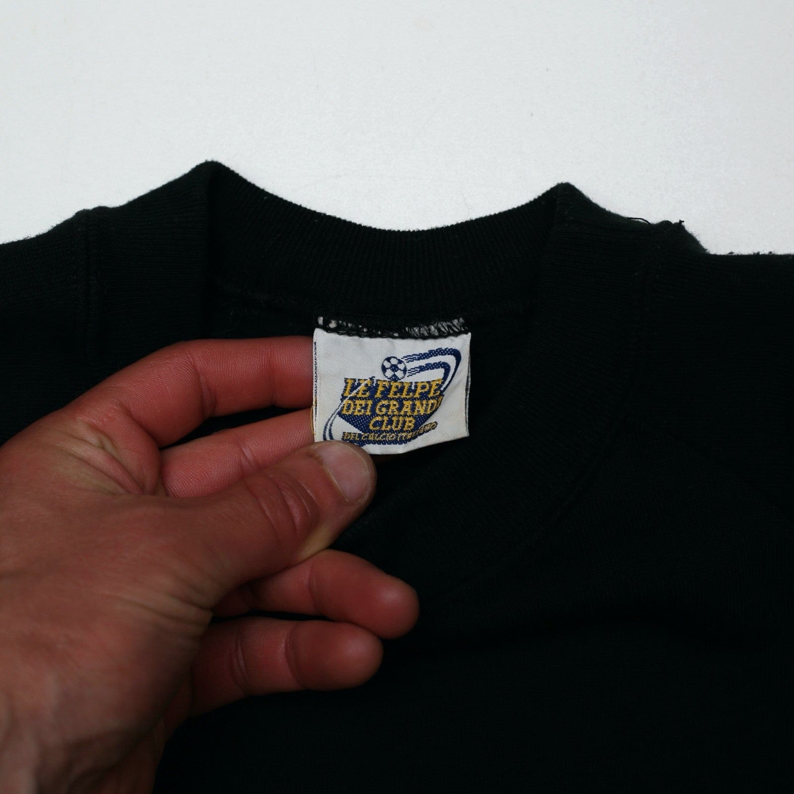 1990/91 Juventus Vintage Le Felpe Dei Grandi Club Football Sweatshirt (S/M)