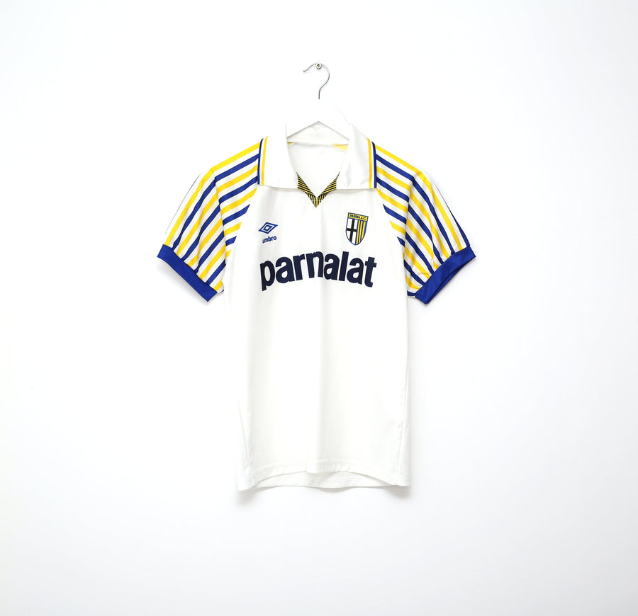 1990/91 PARMA Vintage Umbro Home Football Shirt (S)
