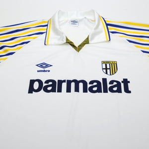 1990/91 PARMA Vintage Umbro Home Football Shirt (XL)