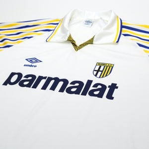 1990/91 PARMA Vintage Umbro Home Football Shirt (XL)
