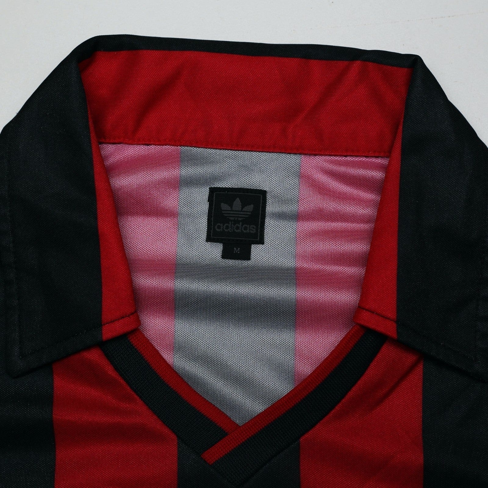 1990/91 Van Basten #9 AC Milan Retro adidas Originals Football Shirt (M)