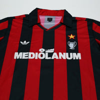 1990/91 Van Basten #9 AC Milan Retro adidas Originals Football Shirt (M)
