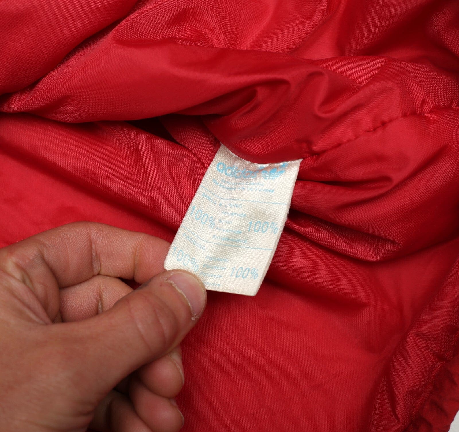 1990/92 ARSENAL Vintage adidas Football Bench Coat Jacket (L) 42/44