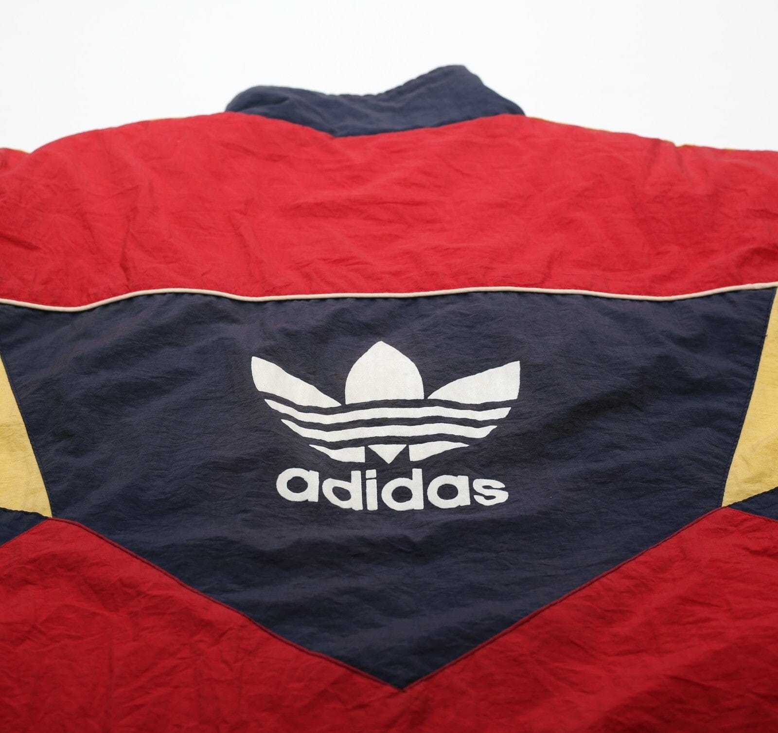 1990/92 ARSENAL Vintage adidas Football Bench Coat Jacket (L) 42/44