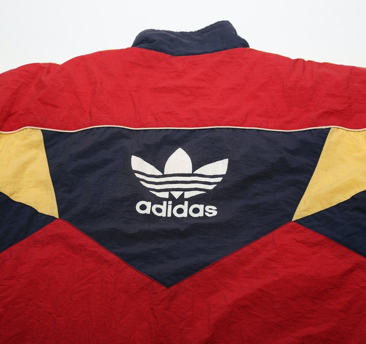 1990/92 ARSENAL Vintage adidas Football Bench Coat Jacket (L) 42/44