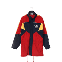 1990/92 ARSENAL Vintage adidas Football Bench Coat Jacket (L) 42/44