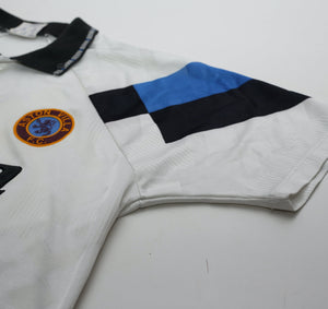 1990/92 ASTON VILLA Vintage Umbro Away Football Shirt (S)