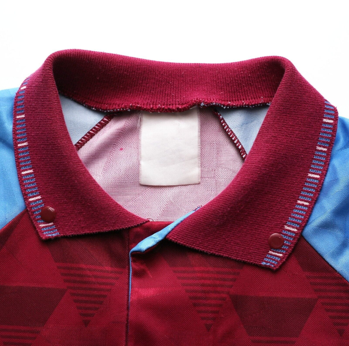 1990/92 ASTON VILLA Vintage Umbro Home Football Shirt (L) Platt, McGrath Era