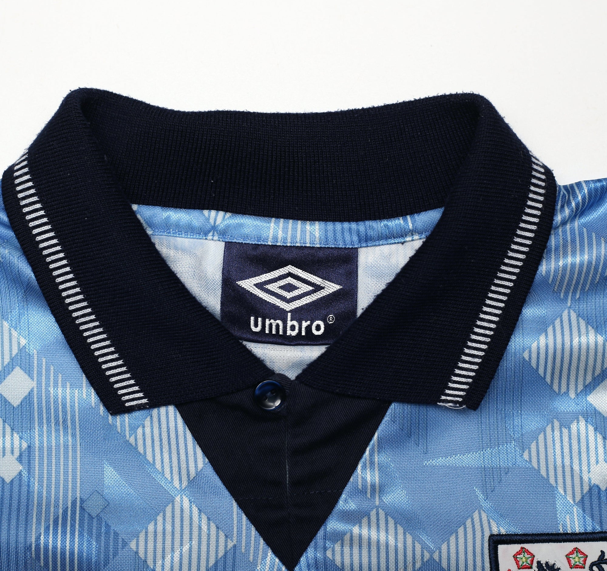 1990/92 ENGLAND Retro Official Umbro Re-Issue 3rd Football Shirt (S) Italia 90