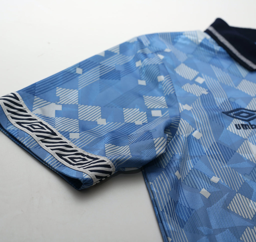 1990/92 ENGLAND Retro Official Umbro Re-Issue 3rd Football Shirt (S) Italia 90