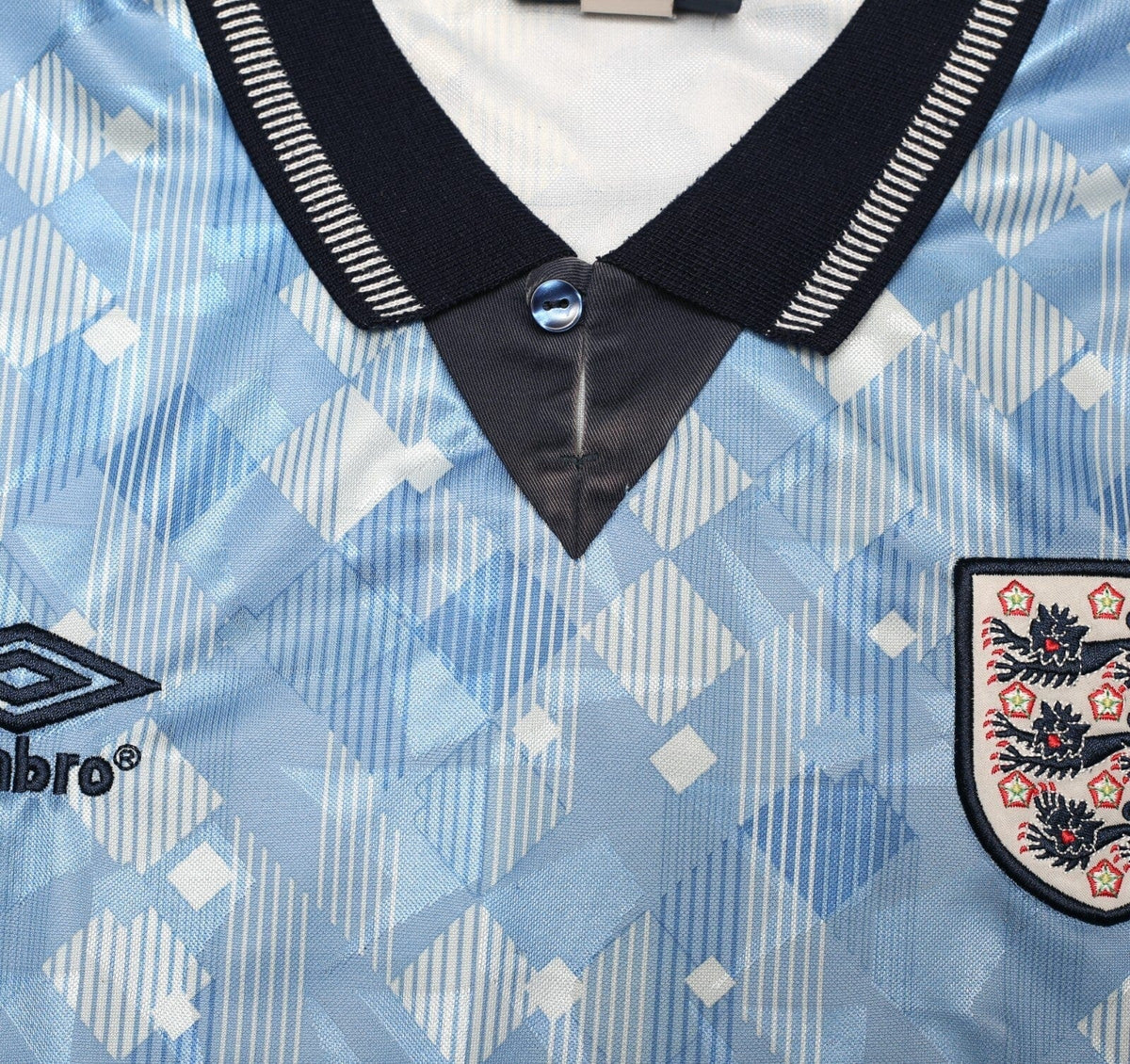 1990/92 ENGLAND Retro Official Umbro ReIssue 3rd Football Shirt (XL) Italia 90