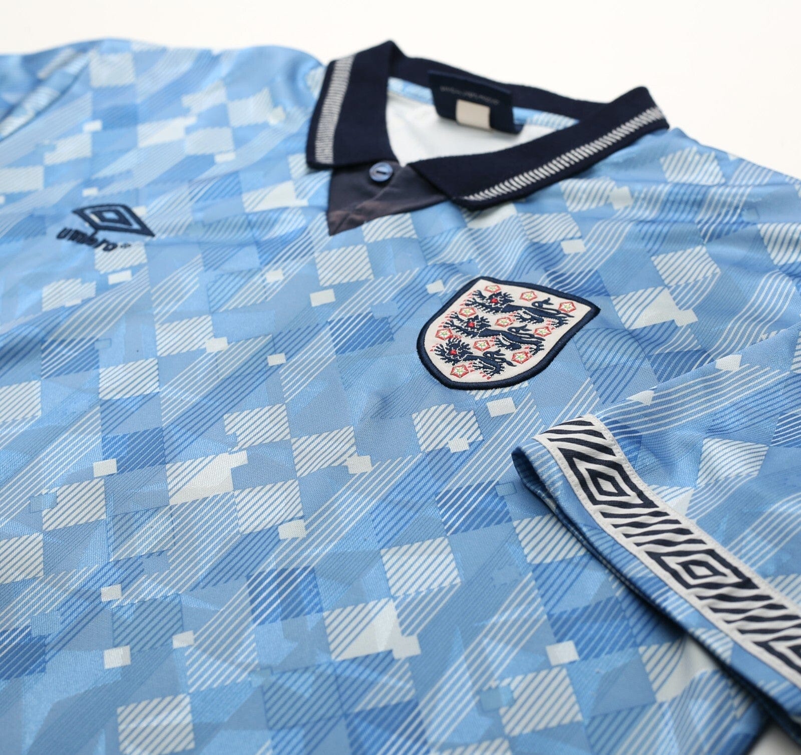 1990/92 ENGLAND Retro Official Umbro ReIssue 3rd Football Shirt (XL) Italia 90