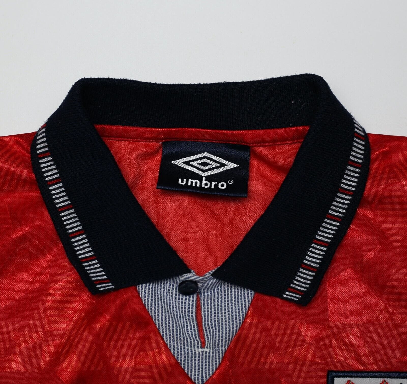 1990/92 ENGLAND Retro Umbro Away Football Shirt (M) Italia 90