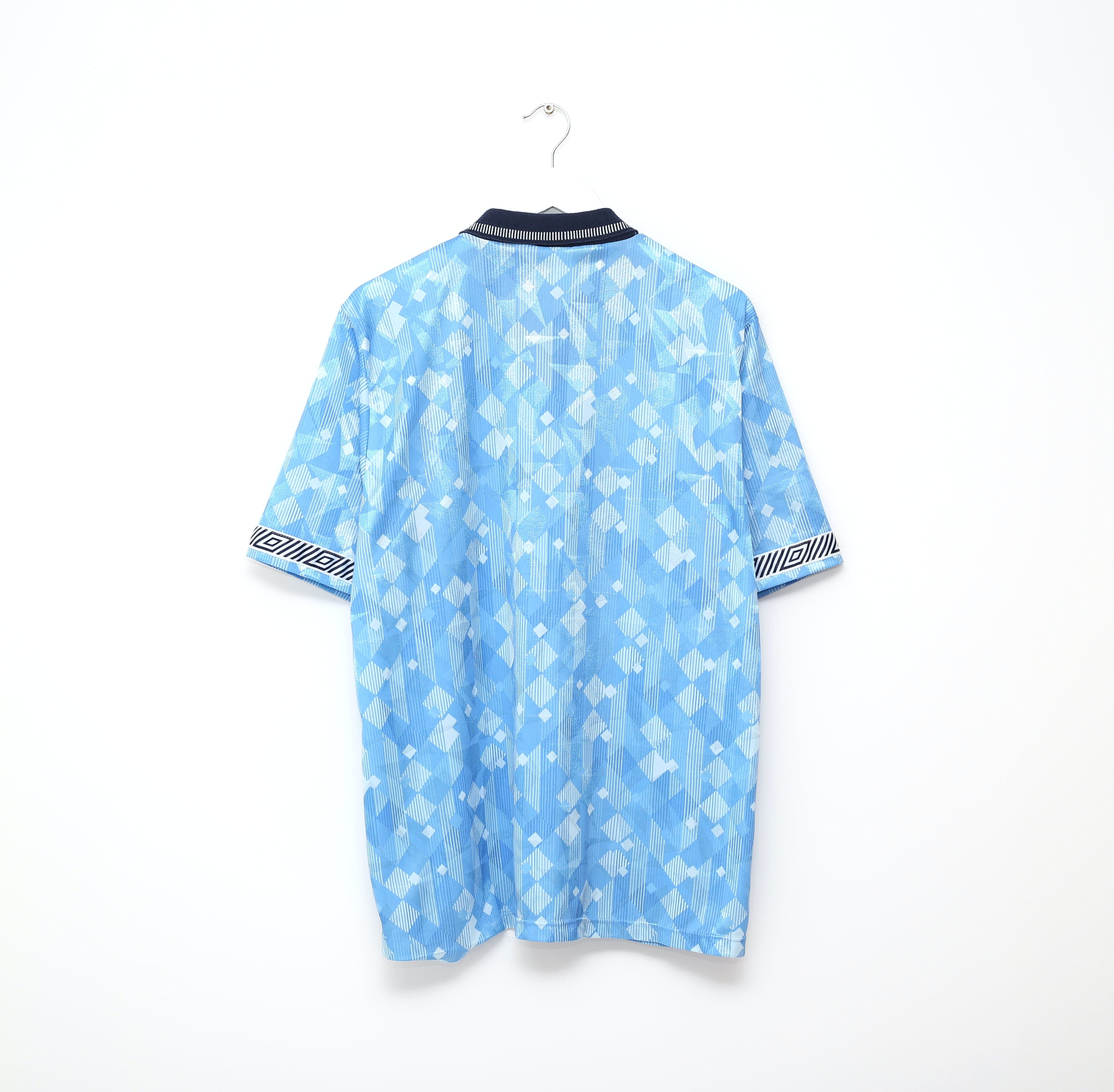 1990/92 ENGLAND Vintage Umbro 3rd Football Shirt (L/XL) Italia 90 NEW ORDER