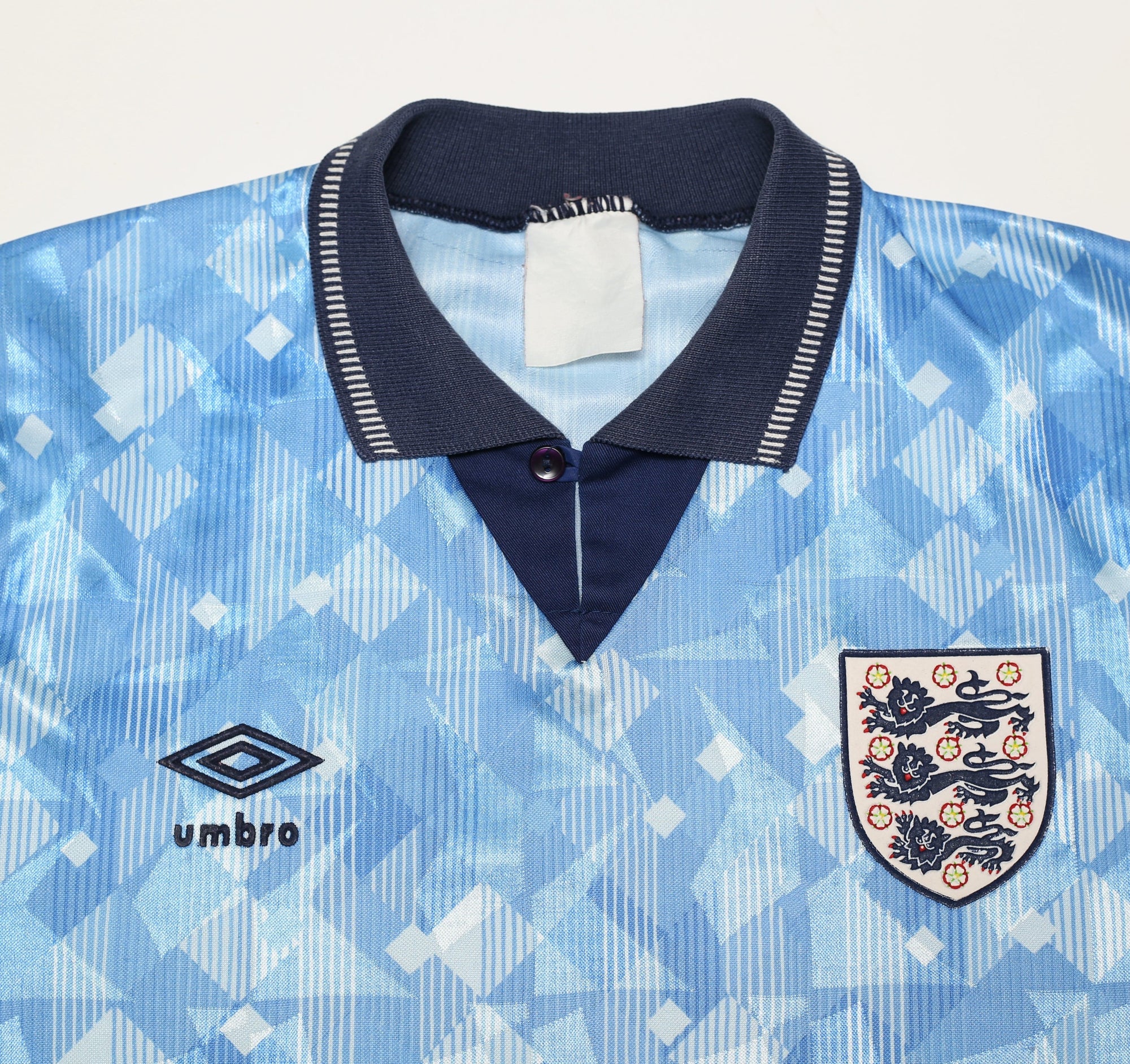 1990/92 ENGLAND Vintage Umbro 3rd Football Shirt (S) Italia 90