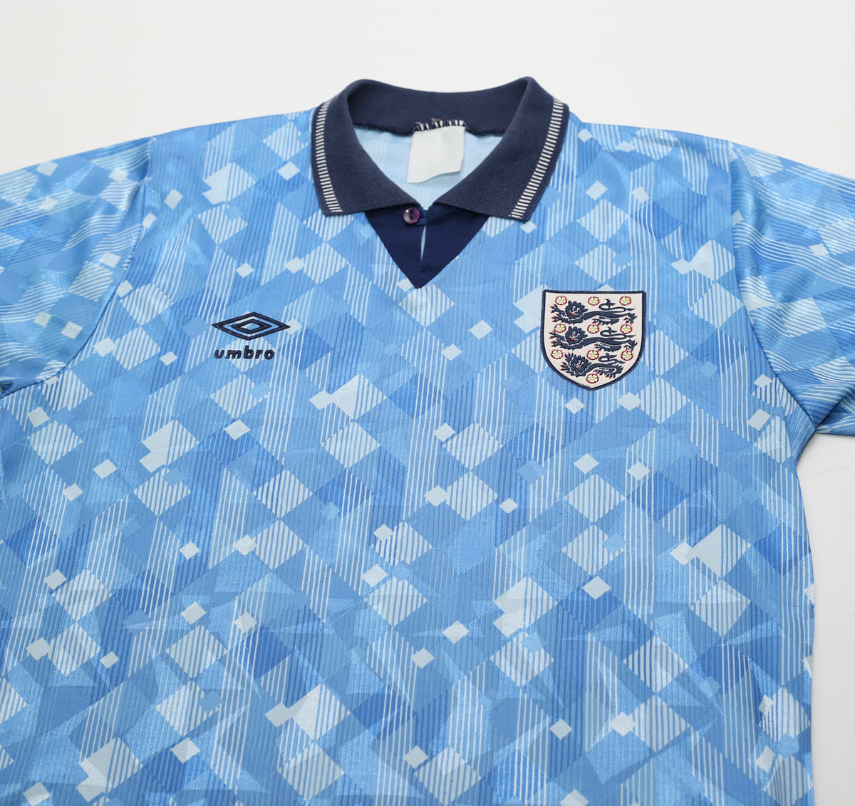 1990/92 ENGLAND Vintage Umbro 3rd Football Shirt (S) Italia 90