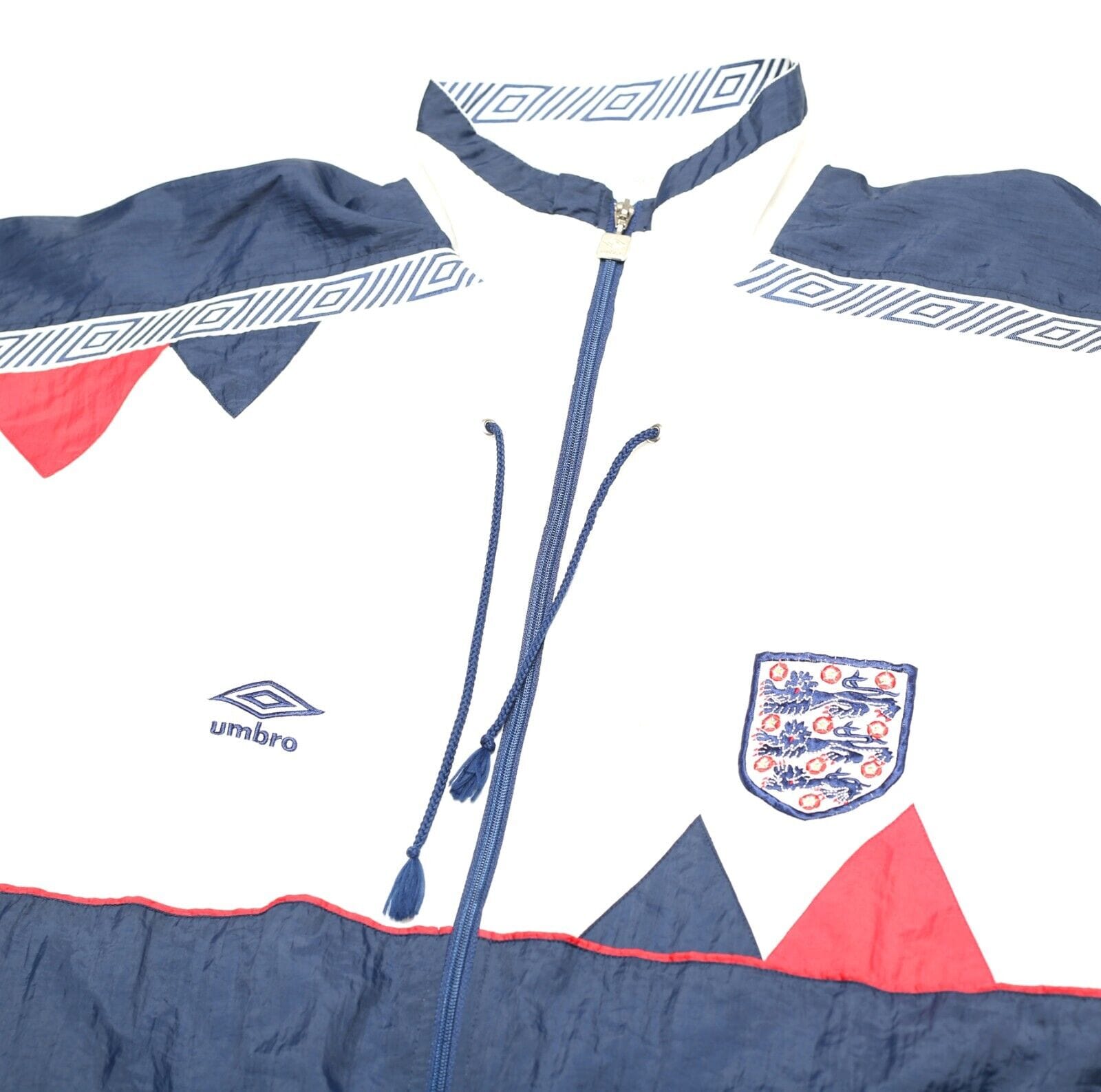 1990/92 ENGLAND Vintage Umbro Football Track Top Shell 1990/92 ENGLAND Vintage Umbro Football Track Top Shell