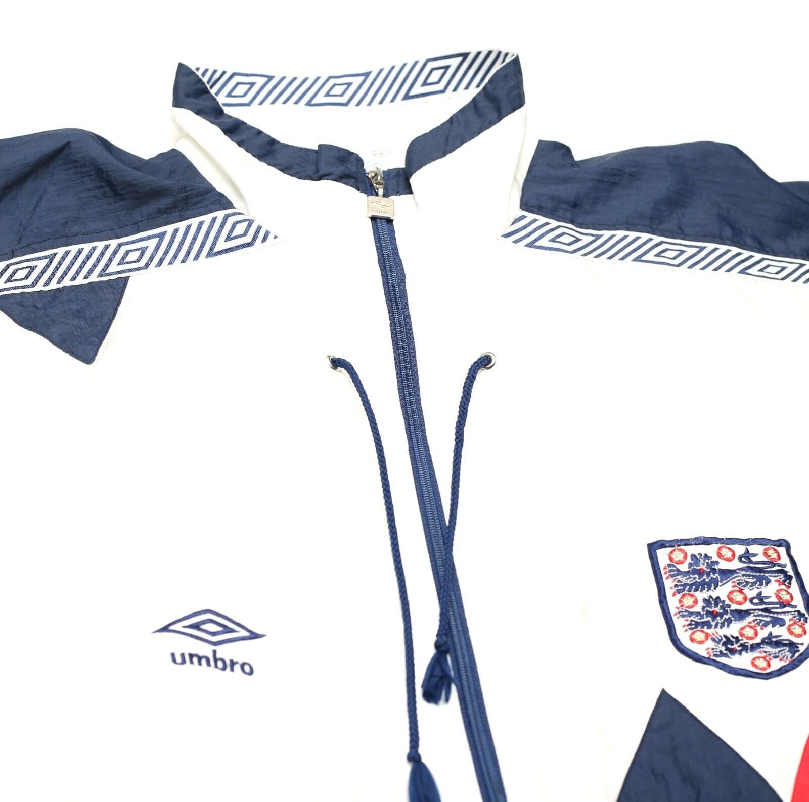 1990/92 ENGLAND Vintage Umbro Football Track Top Shell 1990/92 ENGLAND Vintage Umbro Football Track Top Shell