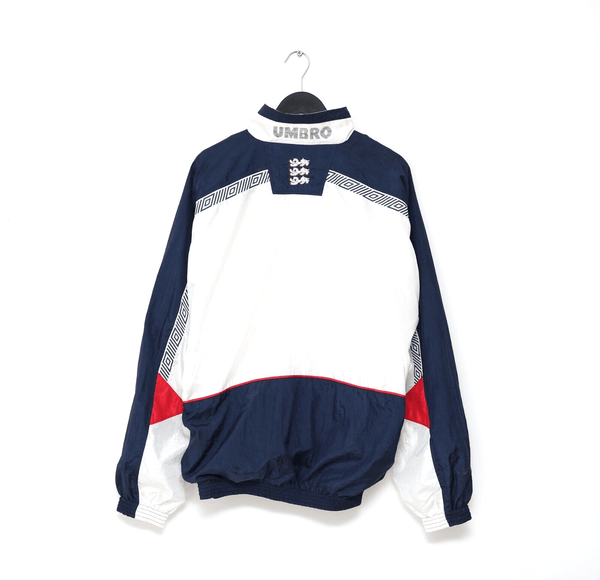 1990/92 England Vintage Umbro Football Track Top Shell