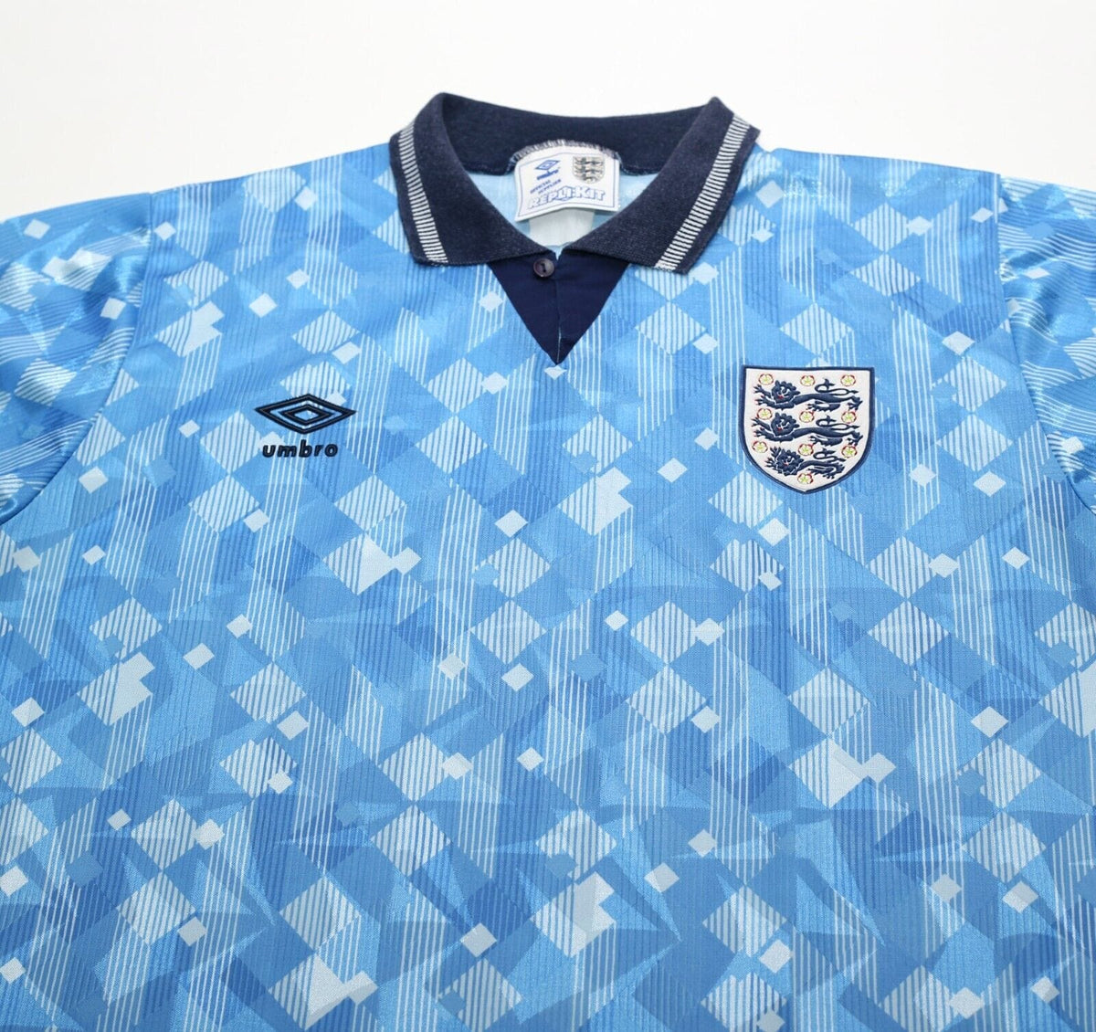 1990/92 ENGLAND Vintage Umbro Third Football Shirt (L) Italia 90