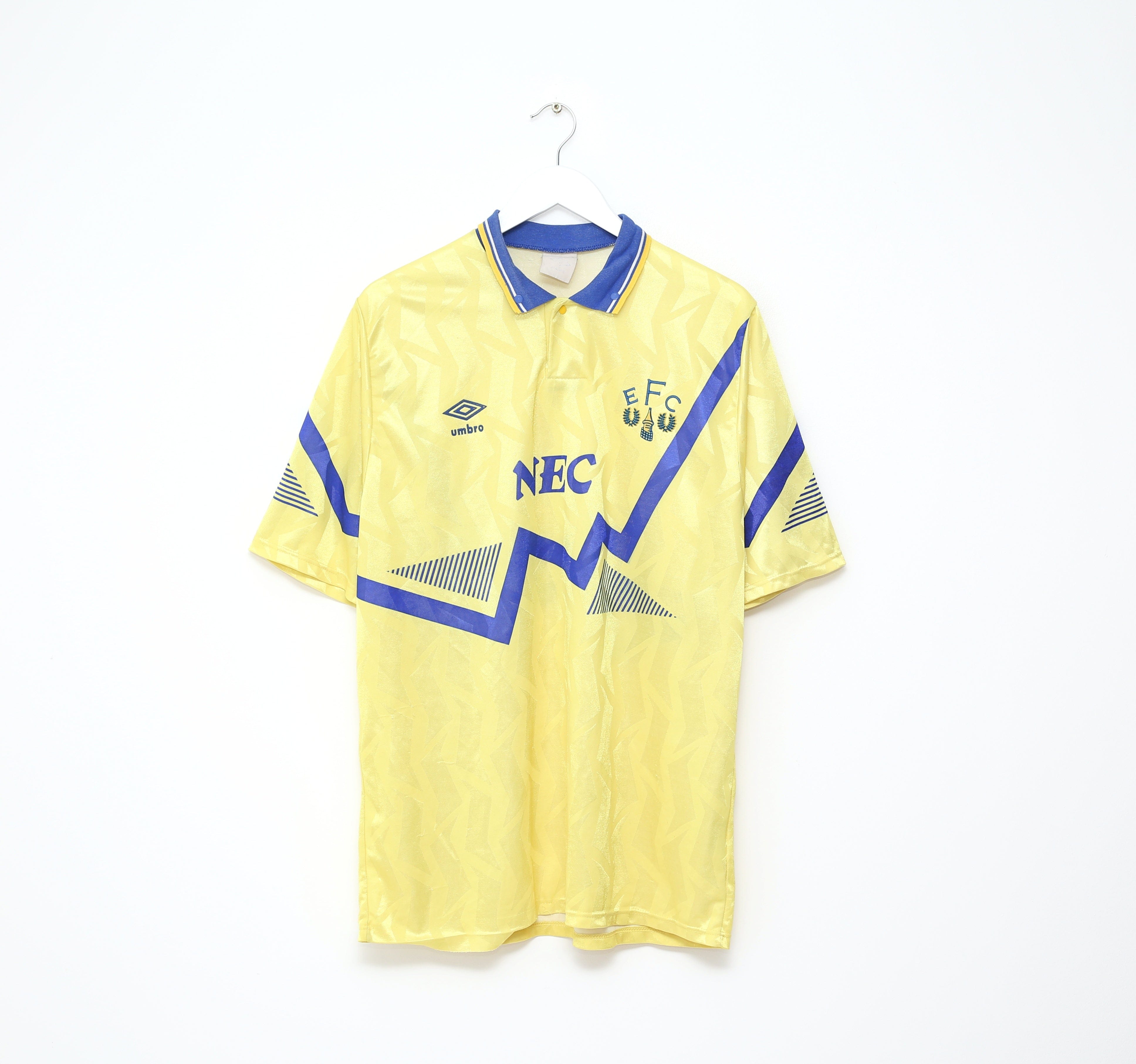 Everton 1990-91 Maillot Rétro Foot | Vintage Football Club Everton 1990-91 Maillot Rétro Foot | Vintage Football Club