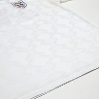 1990/92 Gascoigne #19 England Retro Umbro Home Football Shirt (L) Italia 90