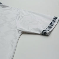 1990/92 Gascoigne #19 England Retro Umbro Home Football Shirt (L) Italia 90