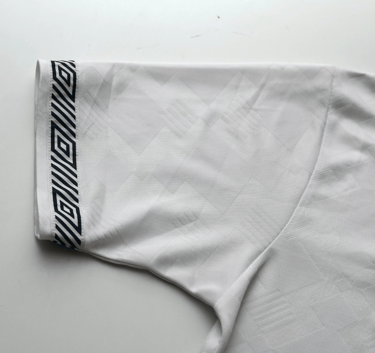 1990/92 GASCOIGNE #19 England Retro Umbro Home Football Shirt (M) Italia 90