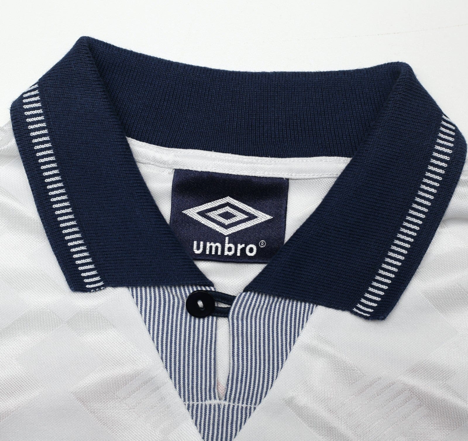 1990/92 GASCOIGNE #19 England Retro Umbro Home Football Shirt (M) Italia 90