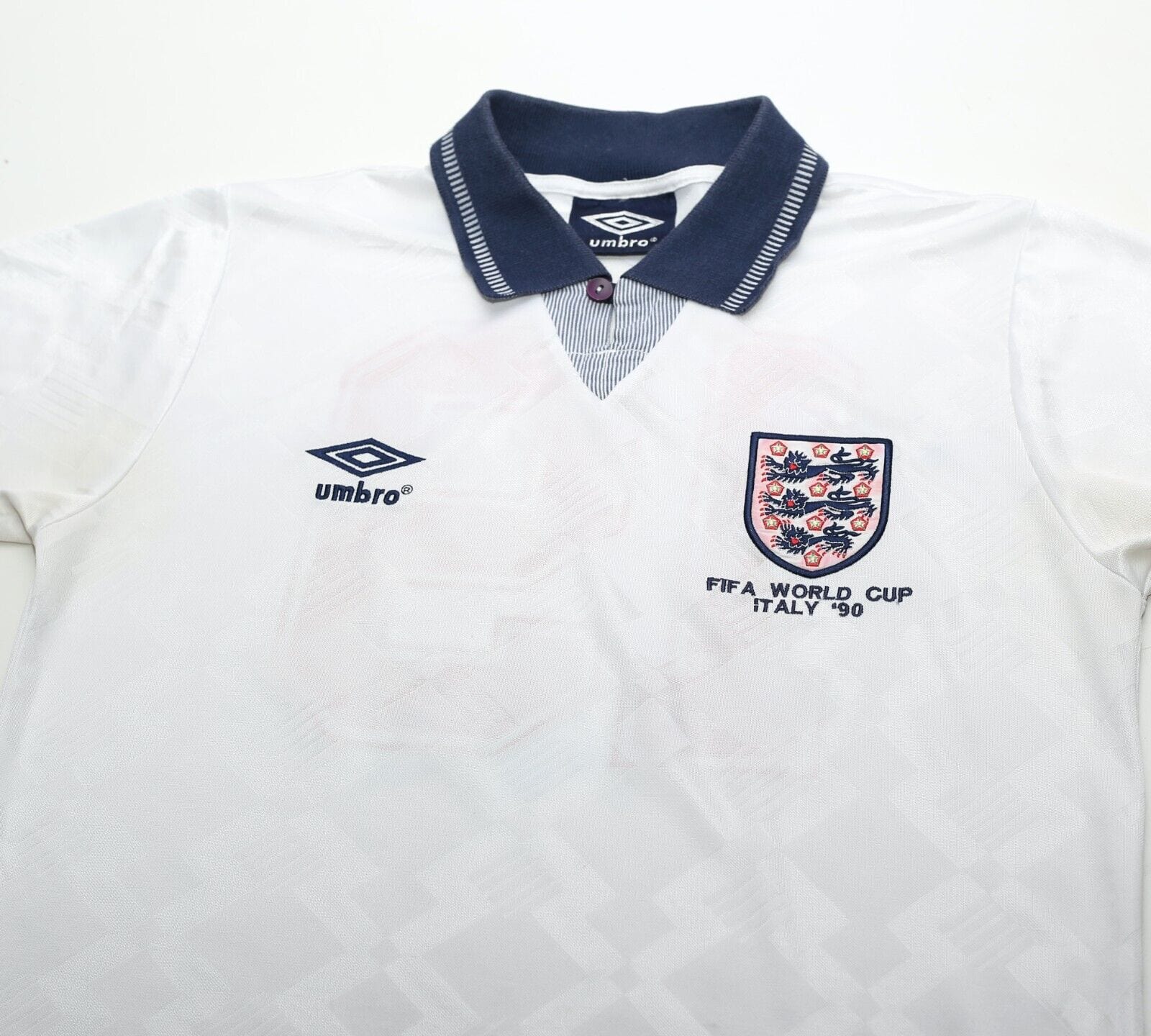 Euro 90 best sale england shirt