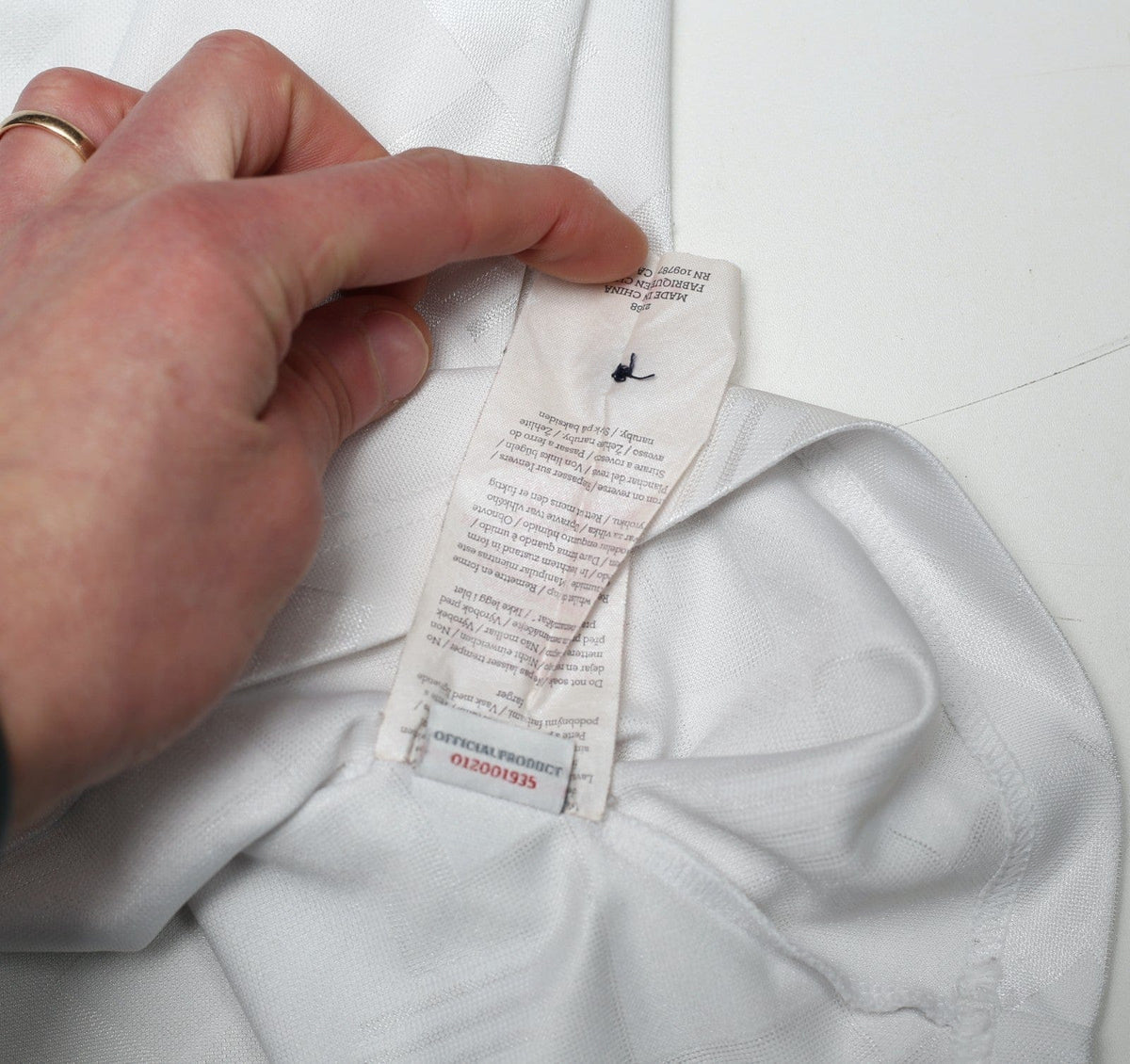 1990/92 GASCOIGNE #19 England Retro Umbro Home Football Shirt (XL) Italia 90