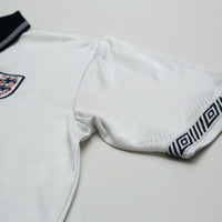 1990/92 Gascoigne #19 England Retro Umbro Home Football Shirt (XL) Italia 90