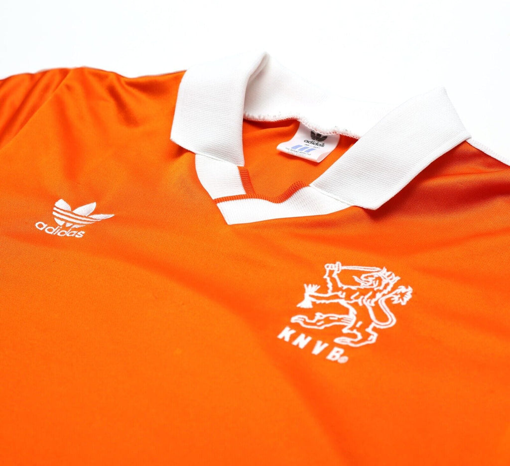 1990/92 HOLLAND Vintage adidas Home Football Shirt Jersey (M) WC Italia 90