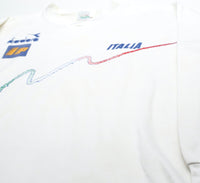 1990/92 ITALY Vintage Diadora Long Sleeve Player Issue Training Shirt (L)