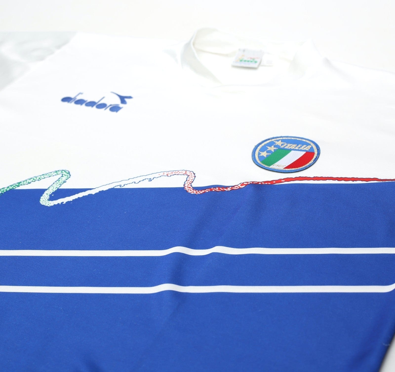 1990/92 ITALY Vintage Diadora Long Sleeve Training Shirt (XL)