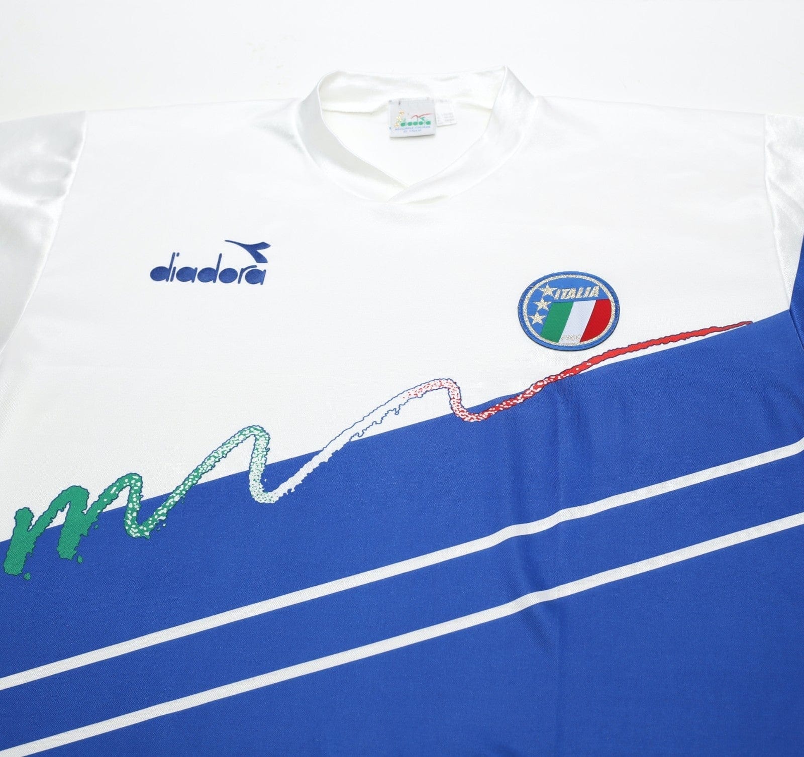 1990/92 ITALY Vintage Diadora Long Sleeve Training Shirt (XL)