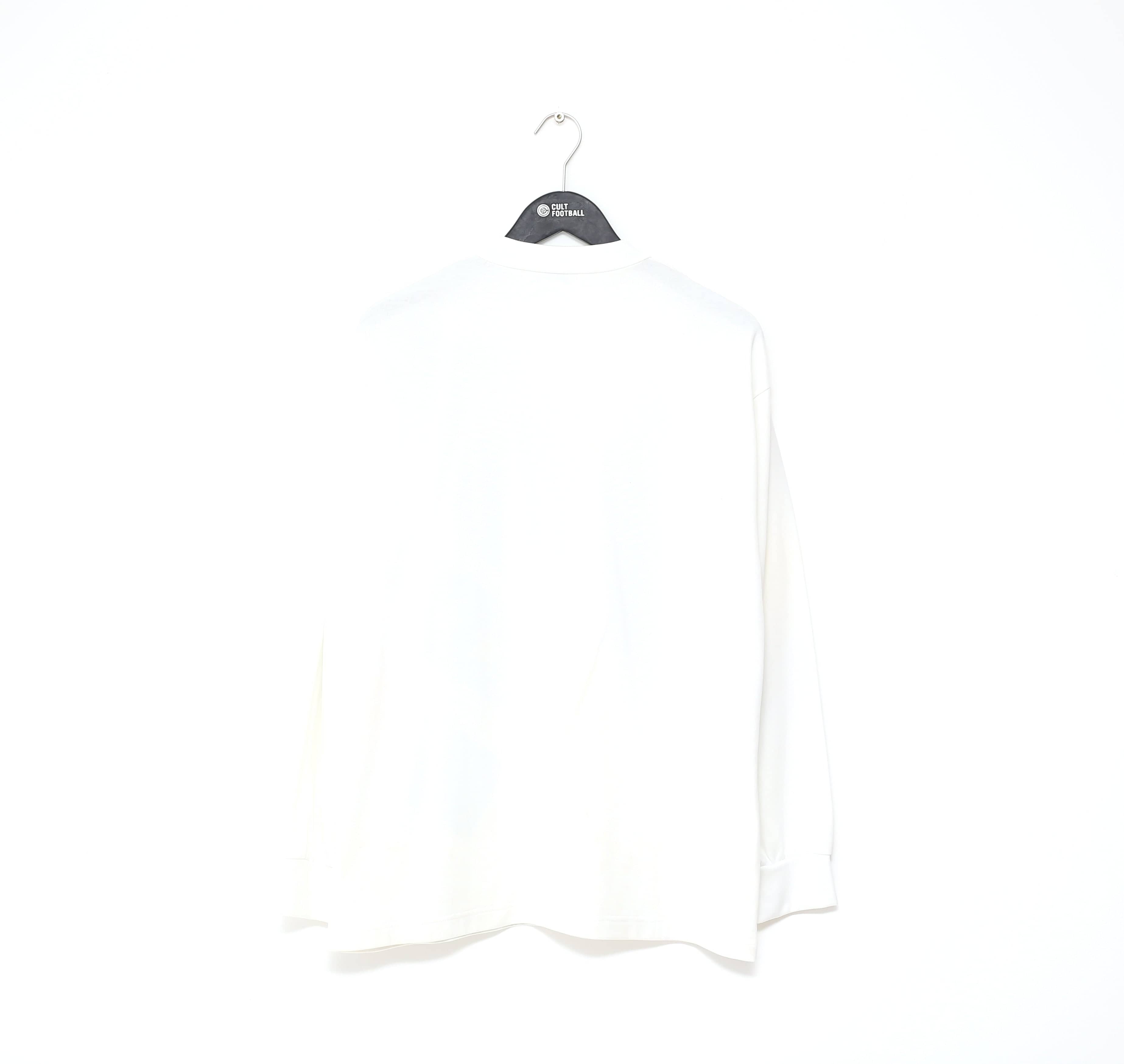 1990/92 ITALY Vintage Diadora LS Player Issue Football Training Shirt Jersey (L)