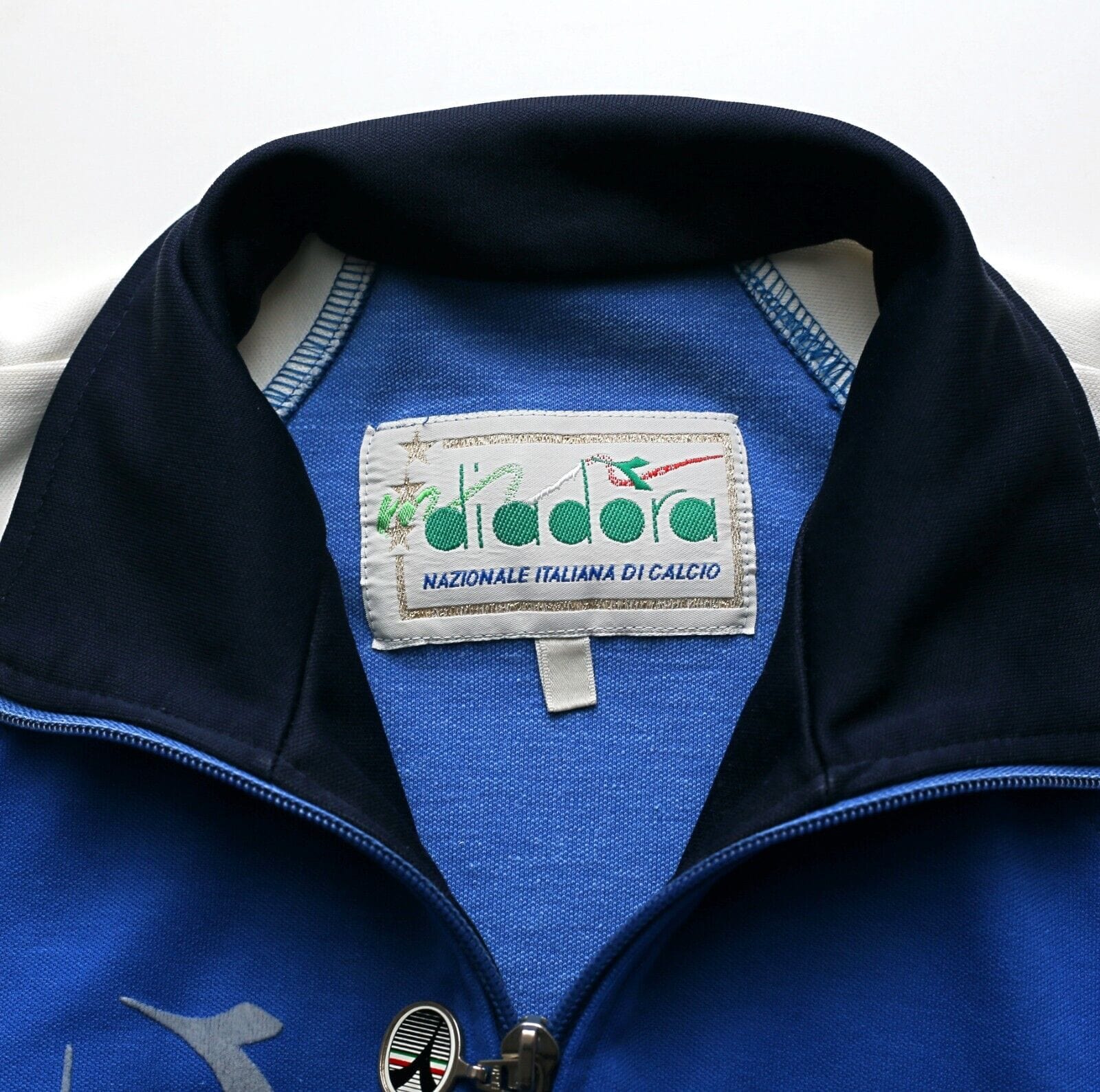 1990/92 ITALY Vintage Diadora Player Issue Football Track Top Jacket (L)