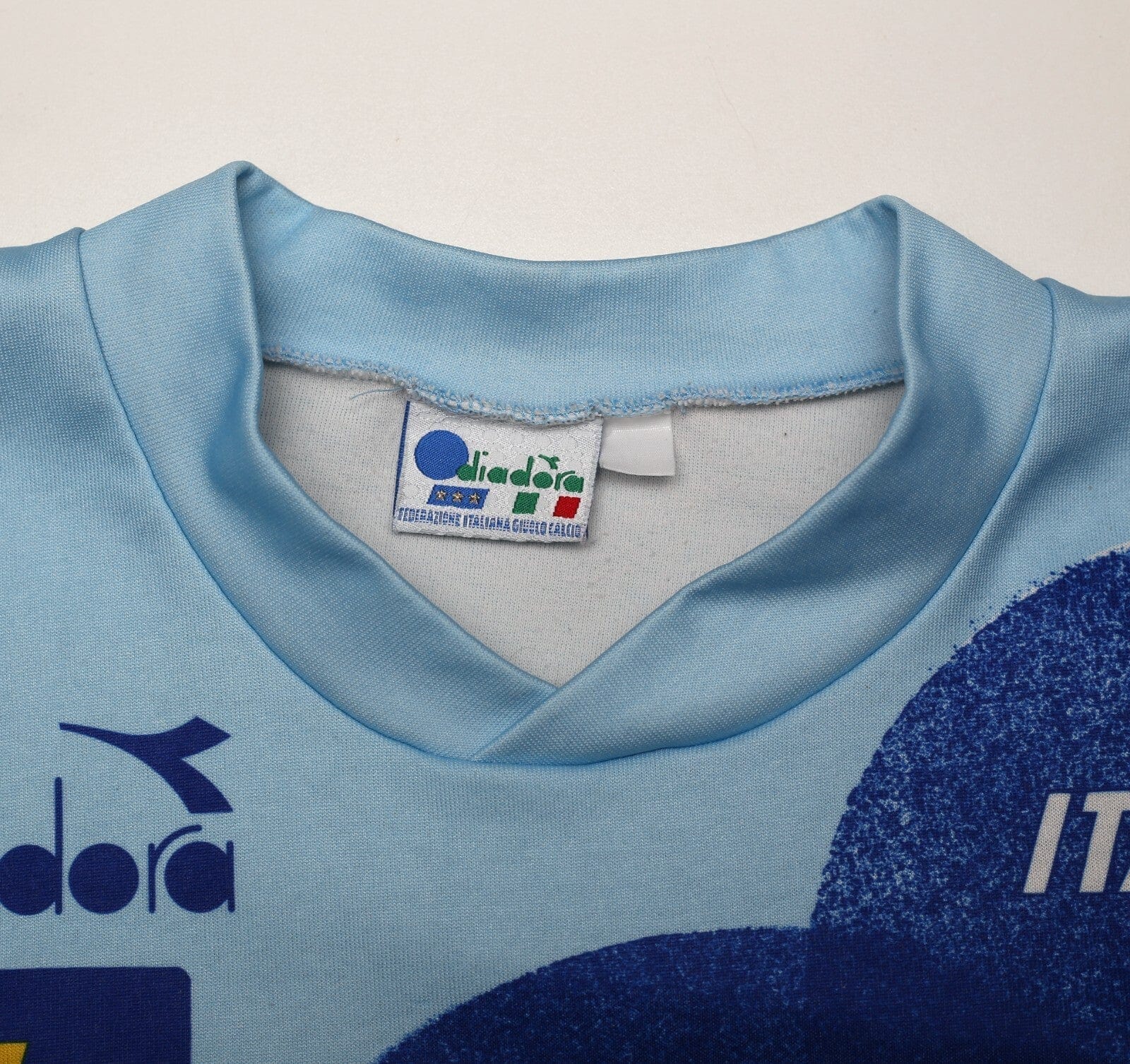1990/92 ITALY Vintage Diadora Player Issue Spec Training Shirt (L)