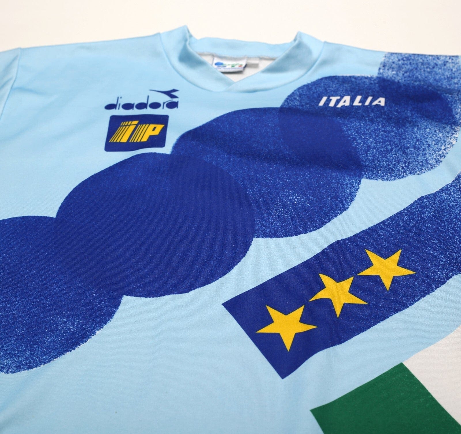 1990/92 ITALY Vintage Diadora Player Issue Spec Training Shirt (L)