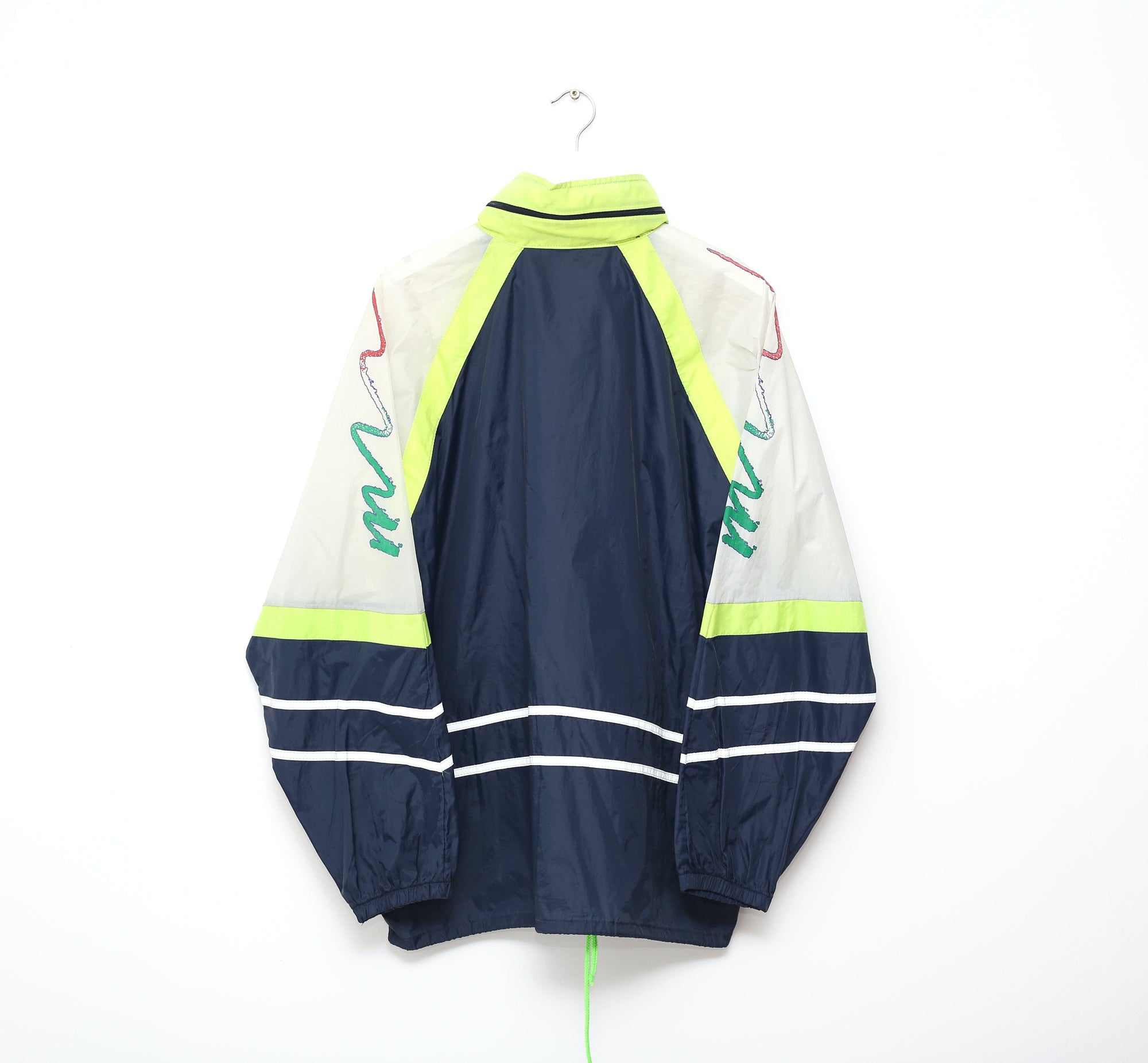 1990/92 ITALY Vintage Diadora Rain Coat Jacket Windbreaker (XL)