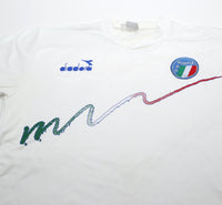1990/92 ITALY Vintage Diadora Training Shirt (L)