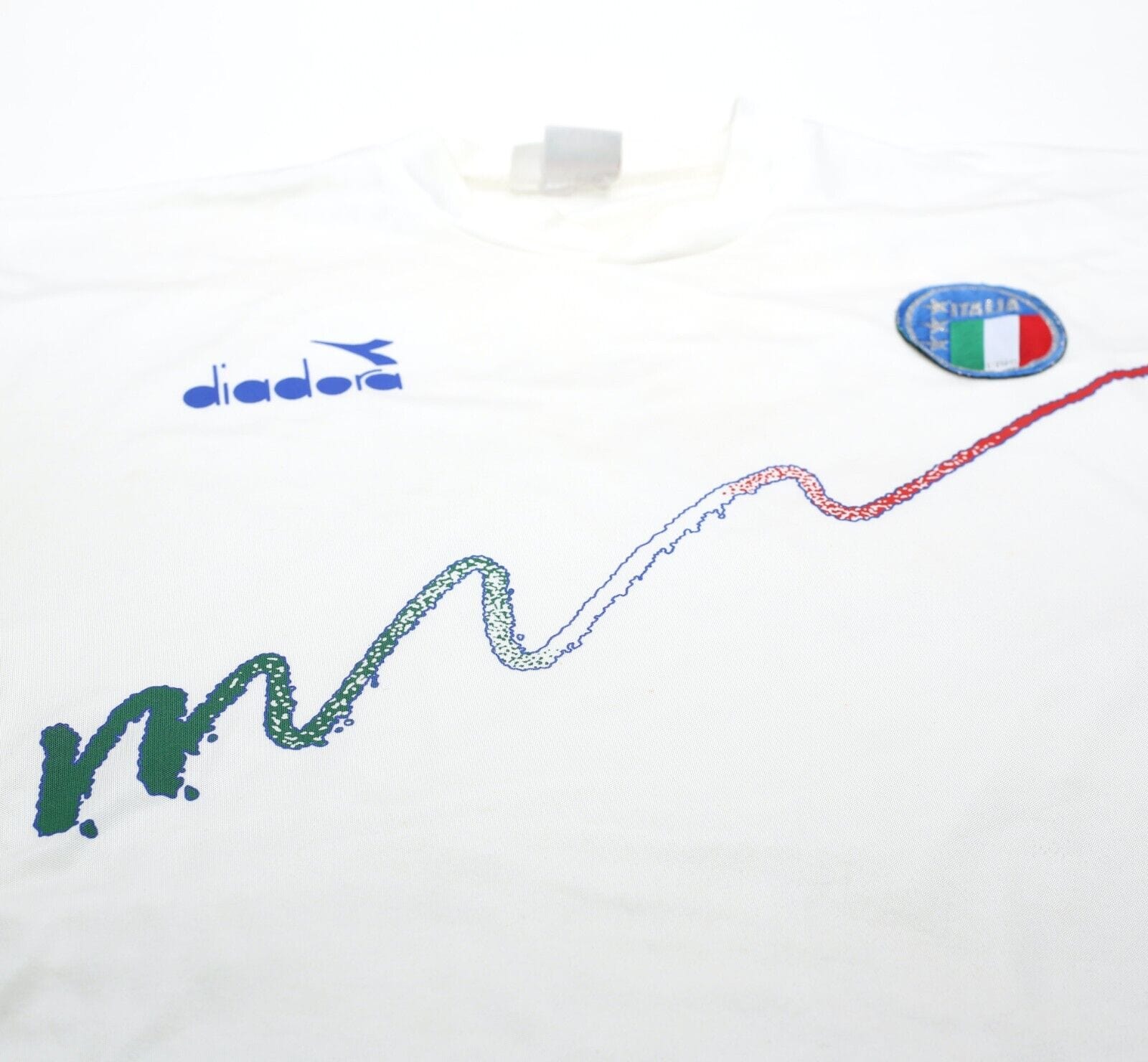 1990/92 ITALY Vintage Diadora Training Shirt (L)