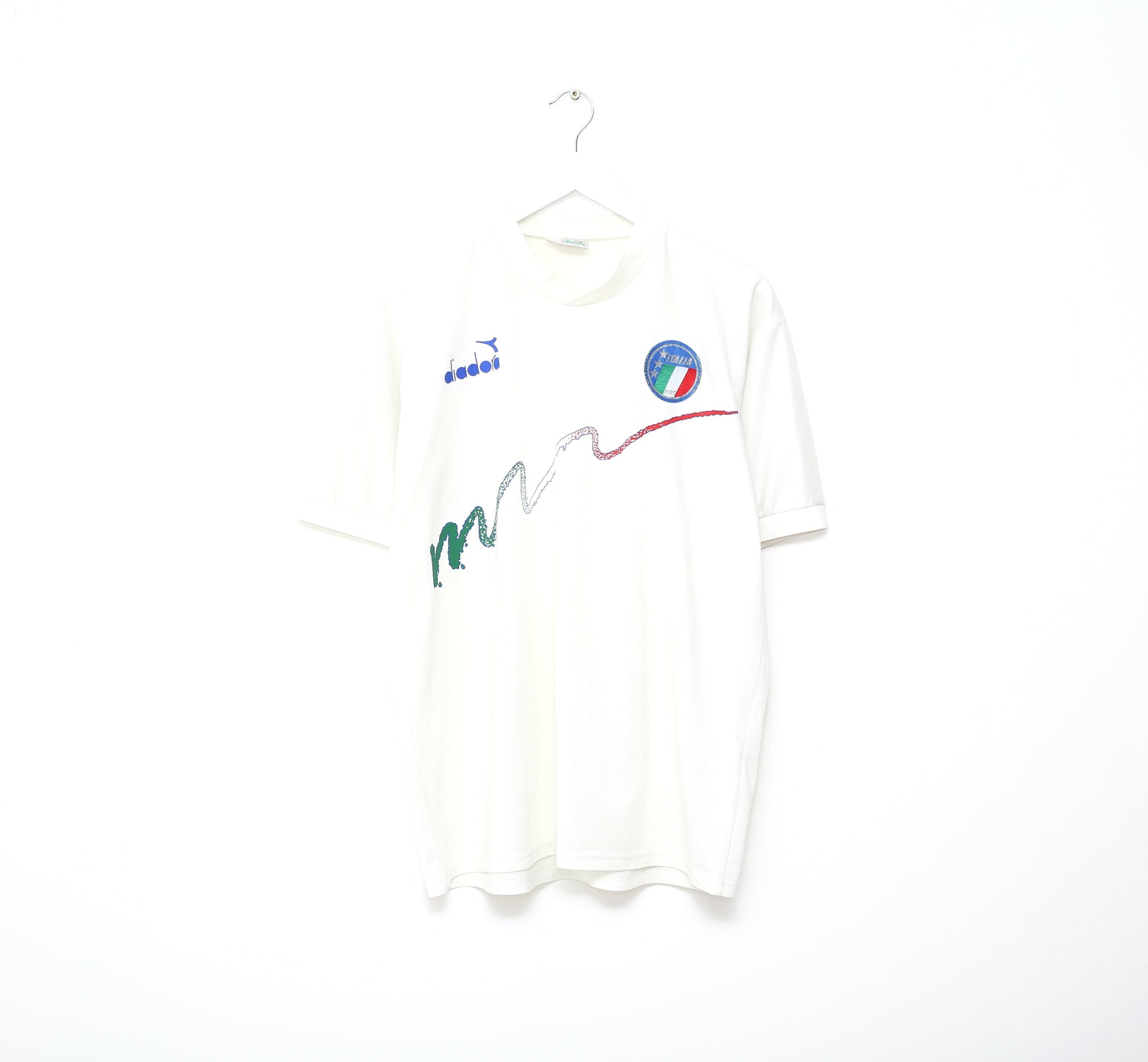 1990/92 ITALY Vintage Diadora Training Shirt (L)