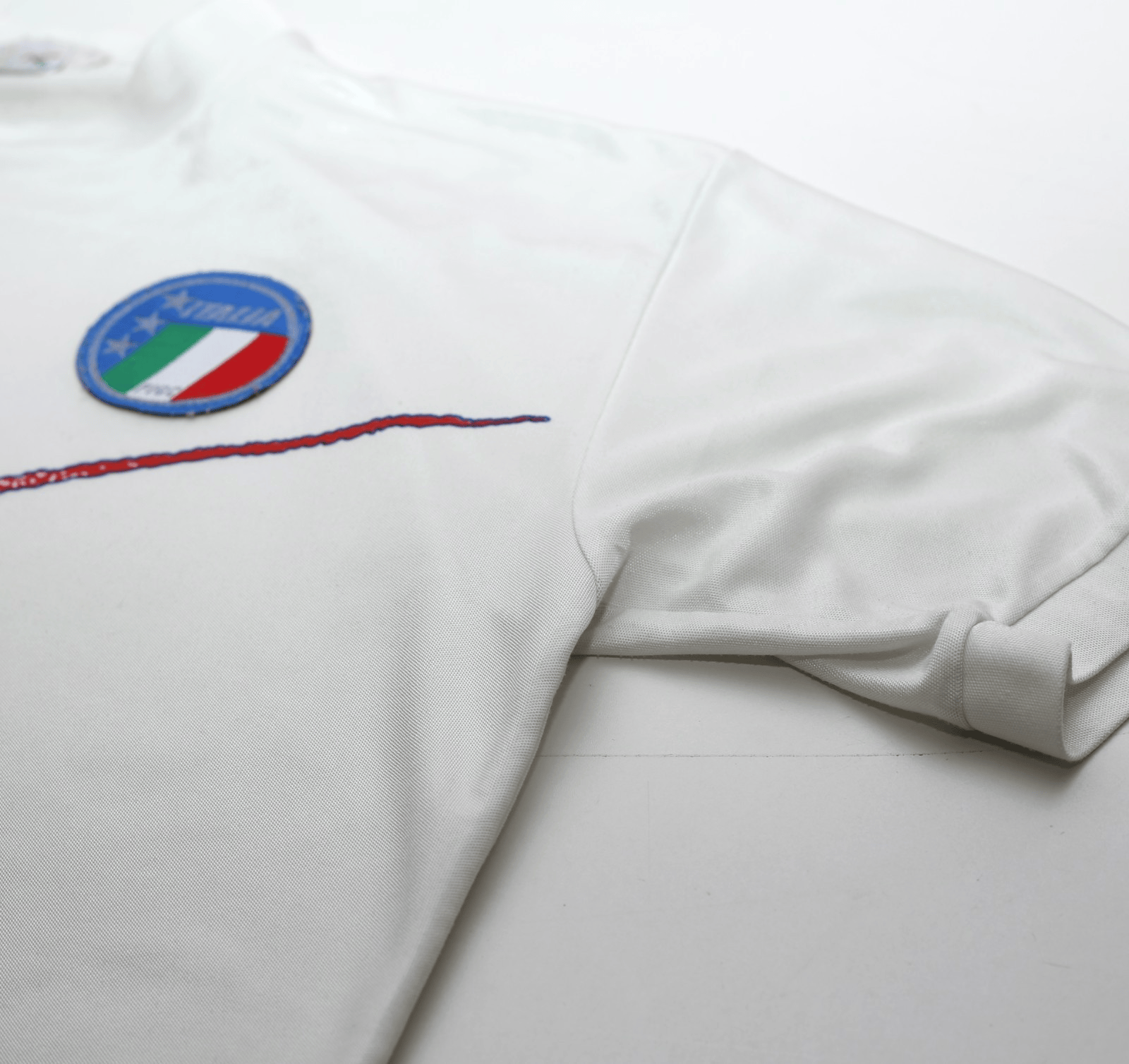 1990/92 ITALY Vintage Diadora Training Shirt (M) Italia 90