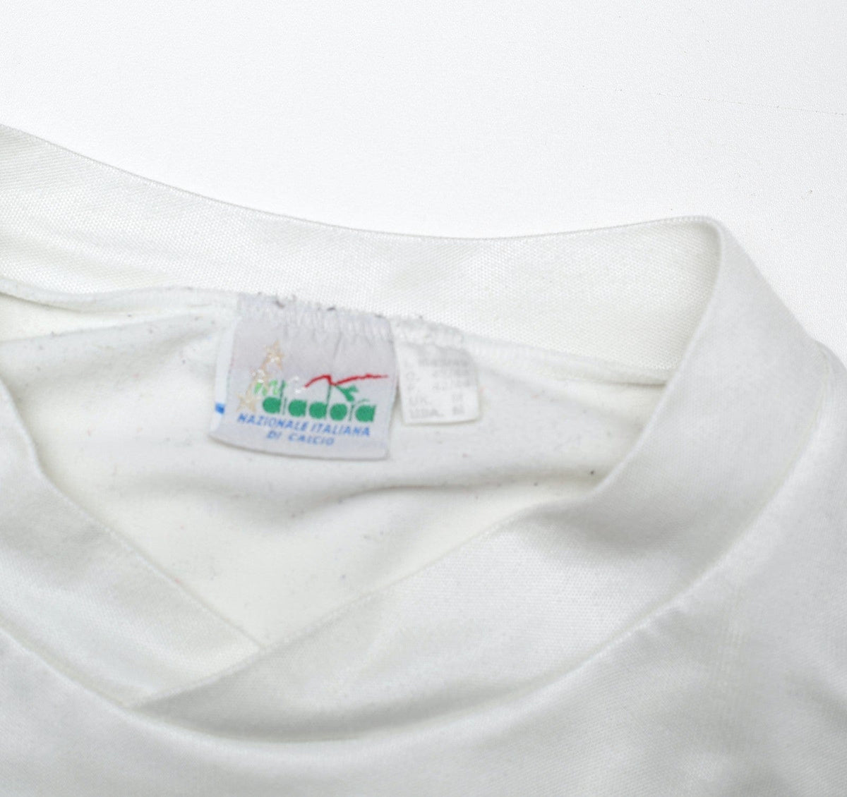 1990/92 ITALY Vintage Diadora Training Shirt (M) Italia 90