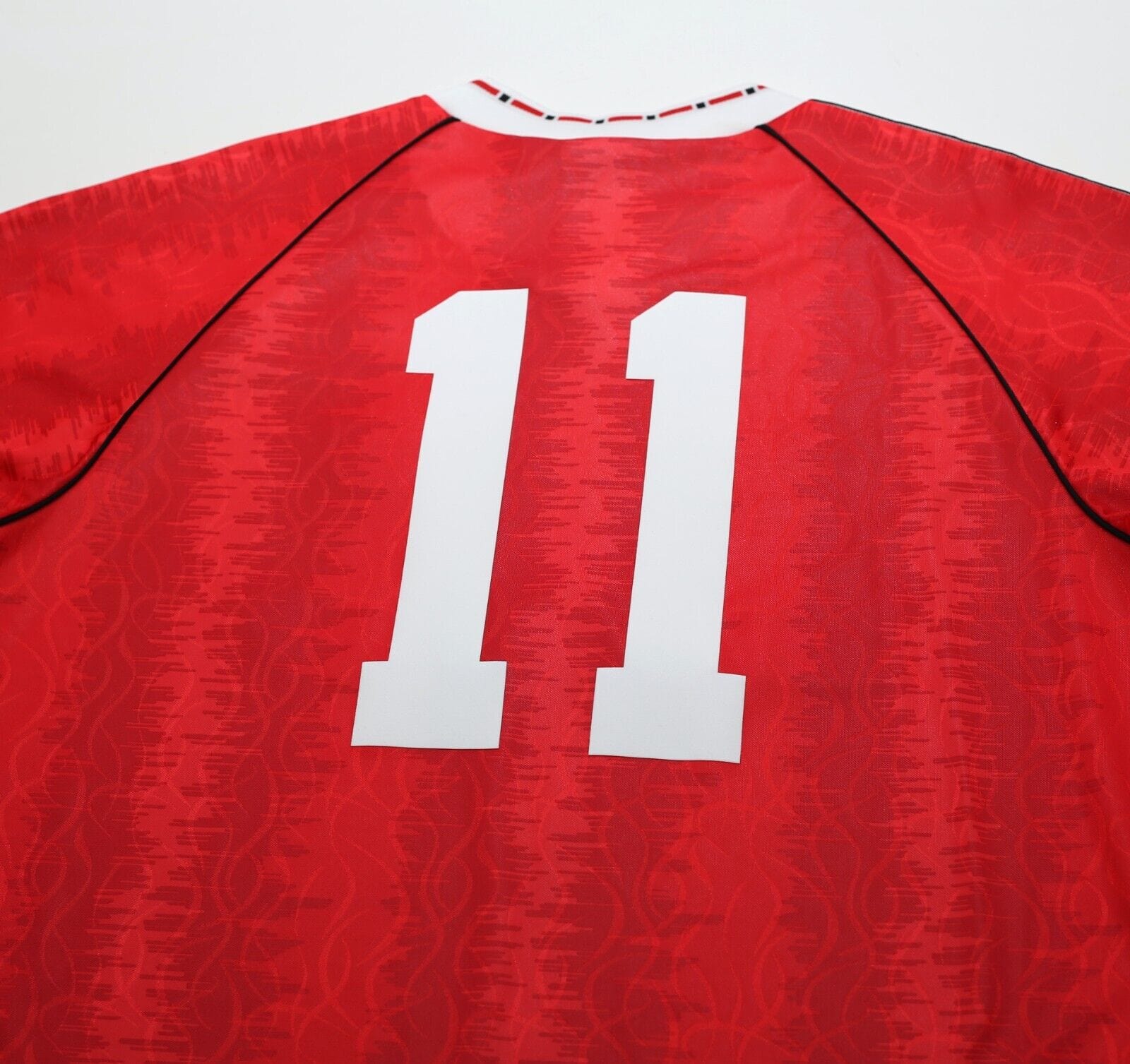 1990/92 KANCHELSKIS #11 Manchested United adidas Originals Football Shirt (L)