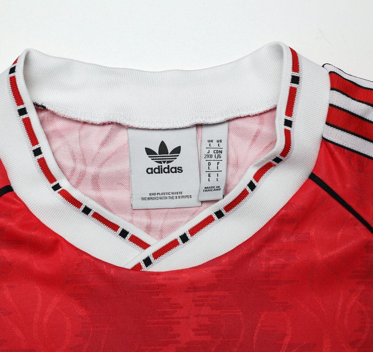 1990/92 KANCHELSKIS #11 Manchested United adidas Originals Football Shirt (L)